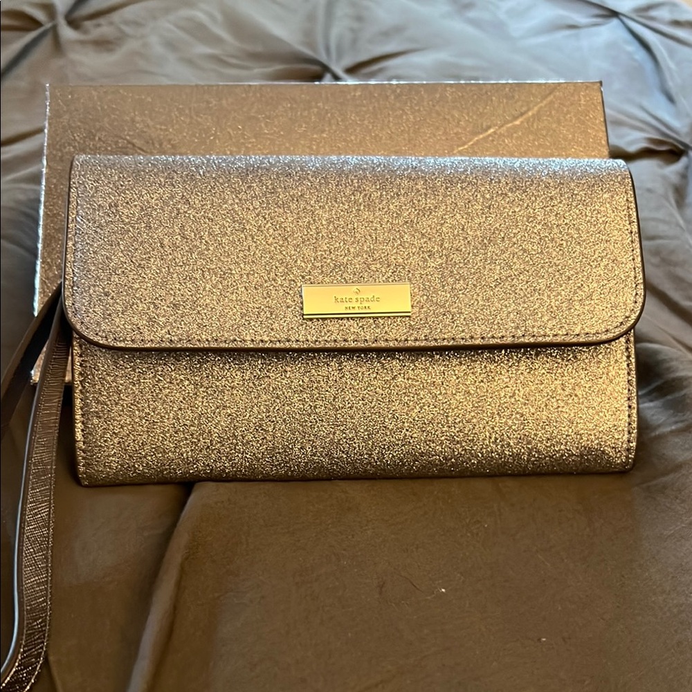 Kate Spade Flap Phone Wristlet / Clutch